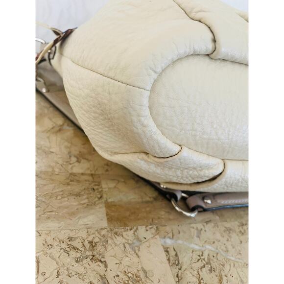 COACH MADISON Embossed Python Leather Lindsey Shoulder Bag Satchel Purse 19630 - Picture 8 of 10